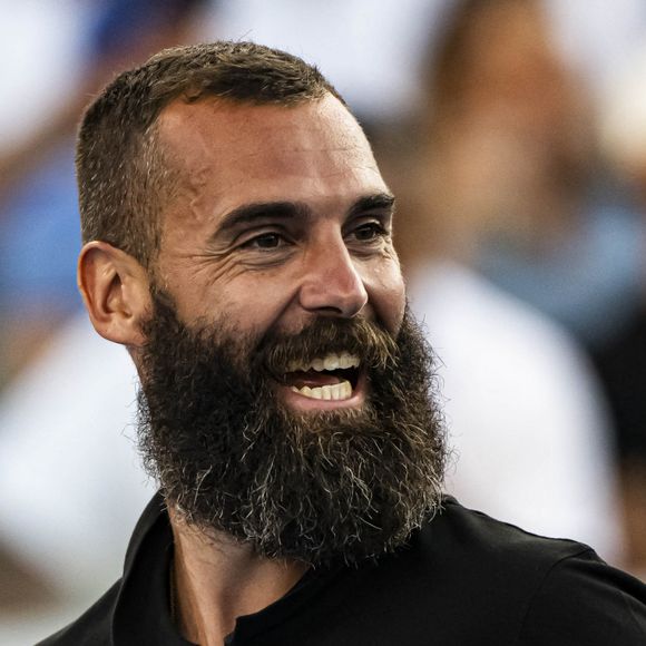 Le tennisman se trouve actuellement aux États-Unis
 
Benoit Paire - Tournoi UTS de Tennis - Los Angeles le 22 juillet 2023.