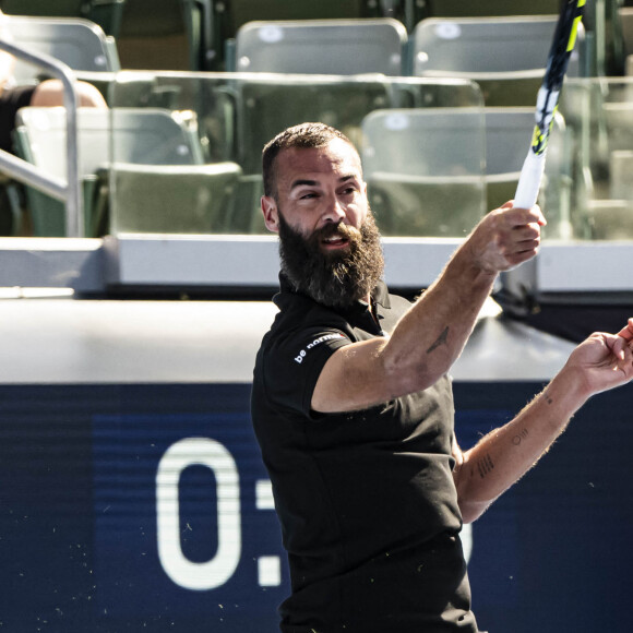 Benoit Paire - Tournoi UTS de Tennis - Los Angeles le 22 juillet 2023.