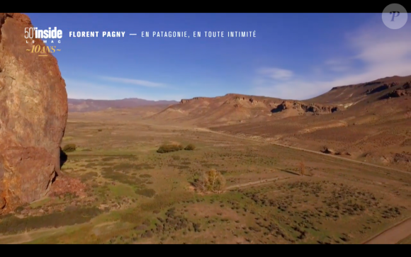 Située "au milieu de rien".

Capture d'écran Vimeo, images tirées de TF1 - 50 Minutes Inside - Florent Pagny en Patagonie en toute intimité.