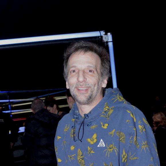 Mathieu Kassovitz - Y.Lidon, légende du kickboxing, a battu sur décision partagée C.Benzaquen au terme d'un combat acharné de cinq rounds au Grand Palais Éphémère le 9 février 2024. © Rachid Bellak / Bestimage 