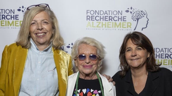 PHOTOS Anthony Delon pose avec sa grande amie, Mélanie Page très flashy avec son mari Nagui pour lutter contre Alzheimer