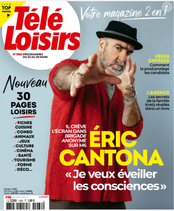 Couverture du magazine "Télé Loisirs" du 18 mars 2024