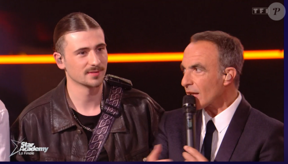 Pierre a chanté "Ceux qu'on était" lors de la finale de la "Star Academy 2023", sur TF1