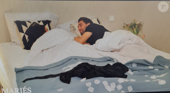 Ils ont ensuite pu tranquillement se coucher
Flo et Tracy lors de l'épisode de "Mariés au premier regard 2024" diffusé le 1er avril sur M6 et disponible sur 6PlayMax à partir du 25 mars