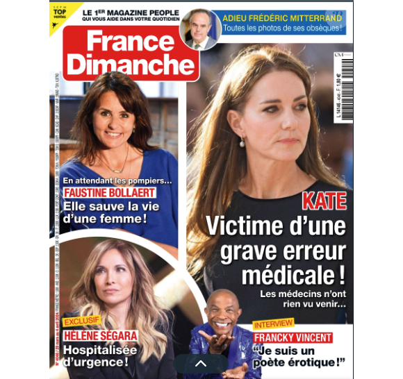 Retrouvez l'interview de Francky Vincent dans le magazine France Dimanche n° 4048 du 29 mars 2024.