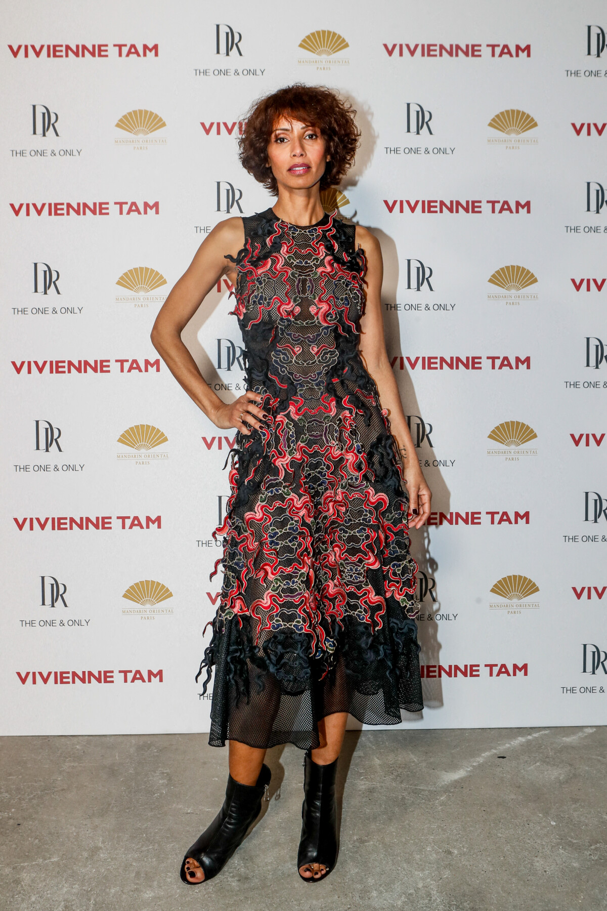 Photo : Exclusif - Sonia Rolland - Photocall du défilé Vivienne Tam ...
