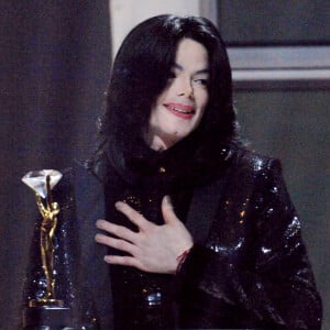 Michael Jackson lors des World Music Award.