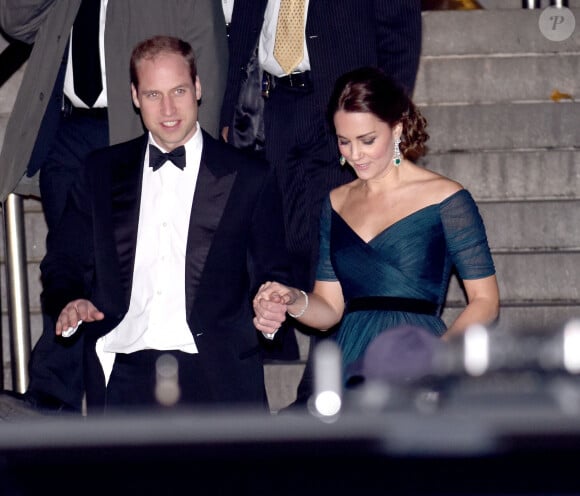Il a également participé à la remise de prix de la princesse Diana, sa défunte mère, à laquelle son frère Harry a pris part également 
Archive - Le prince William, prince de Galles, et Catherine (Kate) Middleton, princesse de Galles. 