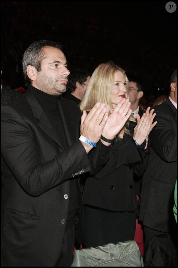 Jean-Yves Le fur et Karen Mulder.