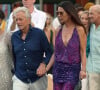 "On choisit pas ses parents, on choisit pas sa famille", chantait Maxime Le Forestier.
Catherine Zeta-Jones et son mari Michael Douglas à la Taverna del Marinaio de Portofino.