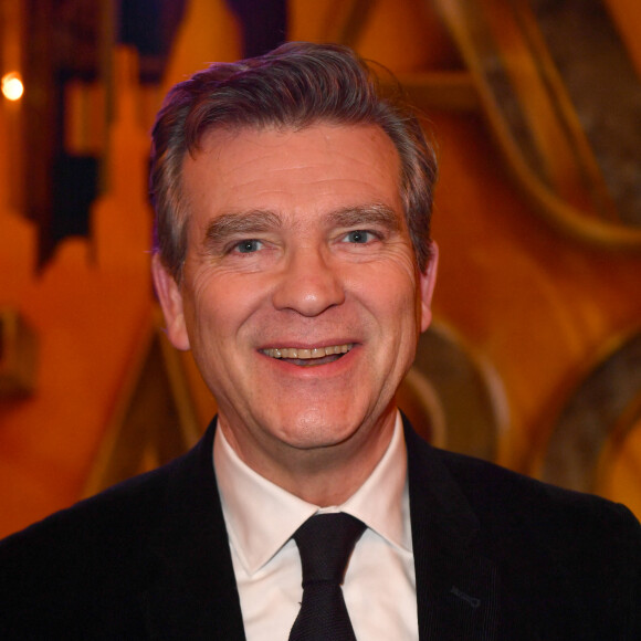 Exclusif - Arnaud Montebourg à la générale de la comédie musicale "Al Capone" aux Folies Bergère à Paris le 9 février 2023. © Veeren / B. Rindoff / Bestimage