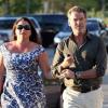 Pierce Brosnan et sa femme Keely (17 mars 2010 à Los Angeles)