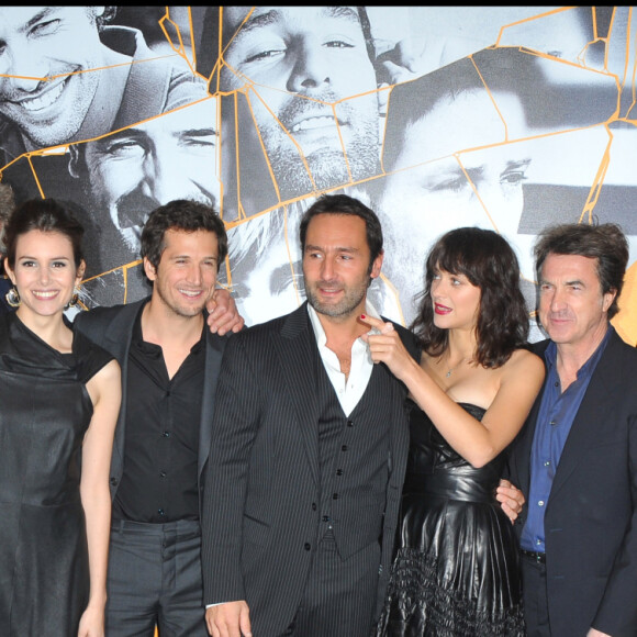 Guillaume Canet et la bande - Avant-Première du film "Les Petits Mouchoirs" au cinéma UGC Normandy.