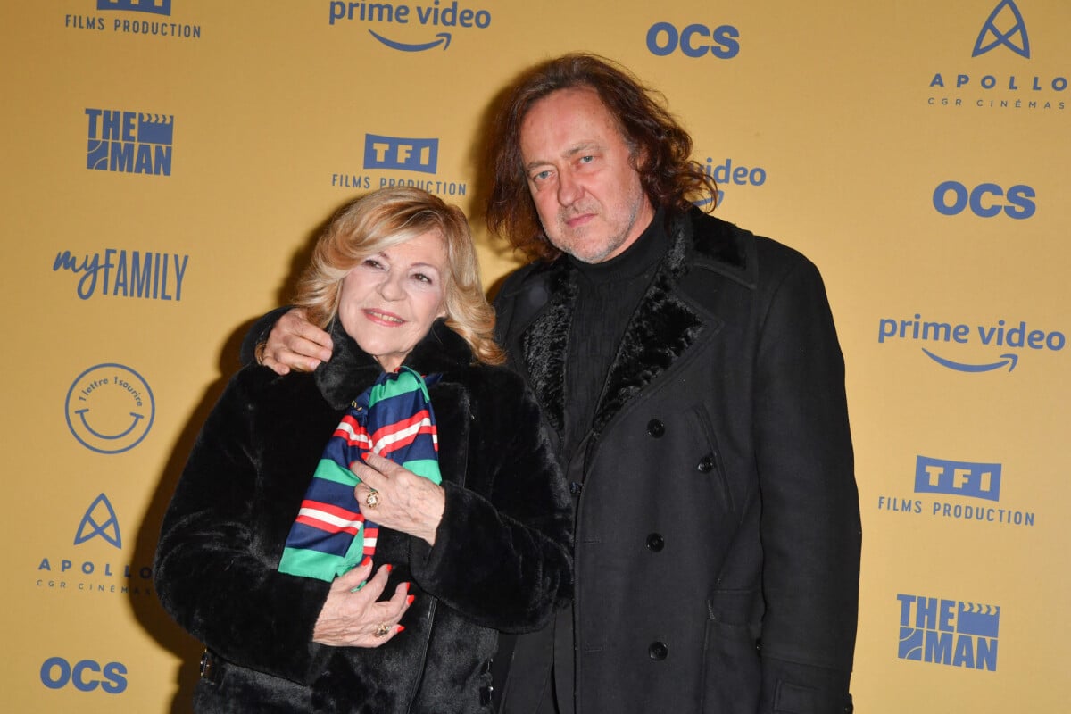 Photo : Nicoletta et son mari Jean, Christophe Molinier - Avant-première du  film 