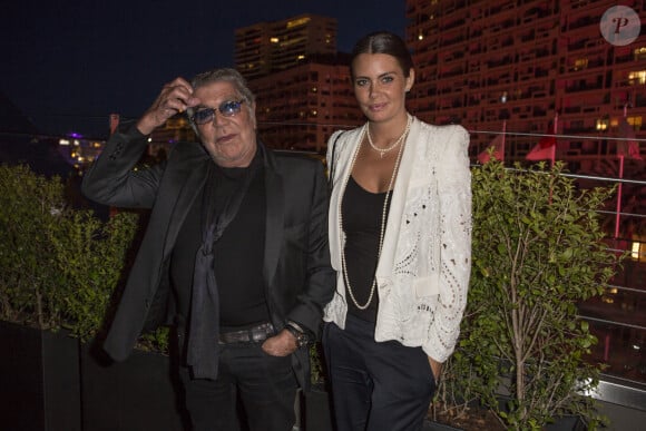 Roberto Cavalli et sa compagne Sandra Nilsson assistant au gala Tribute to Cavalli organisé au Zelo's Club lors du Grand Prix de Monaco, à Monaco, le 29 mai 2016. Photo par ABACAPRESS.COM