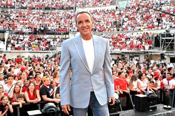 Exclusif - Nikos Aliagas - Enregistrement de l'émission "La chanson de l'année" dans les Arènes de Nîmes, présentée par N.Aliagas et diffusée le 17 juin sur TF1 © Bruno Bebert-Christophe Clovis / Bestimage