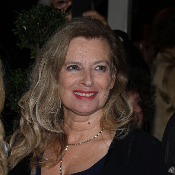 Valérie Trierweiler lors de la soirée des 90 ans du prix des Deux Magots à Paris le 25 septembre 2023. © Denis Guignebourg / Bestimage 