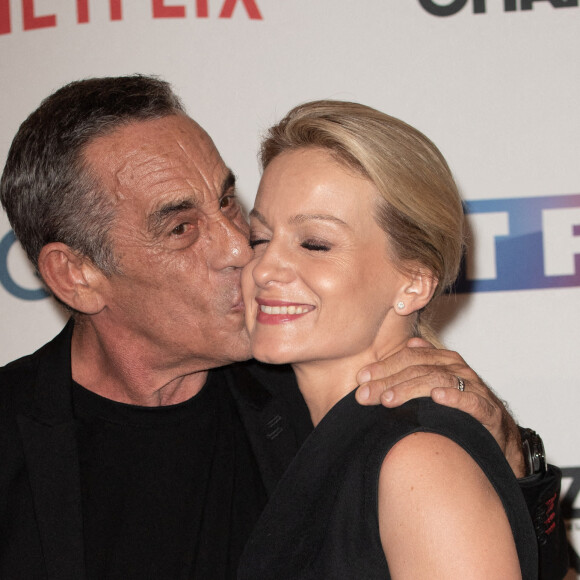 Thierry Ardisson et Audrey Crespo-Mara assistent au photocall Le Bazar De La Charite au Grand Rex le 30 septembre 2019 à Paris, France. Photo par David Niviere/ABACAPRESS.COM