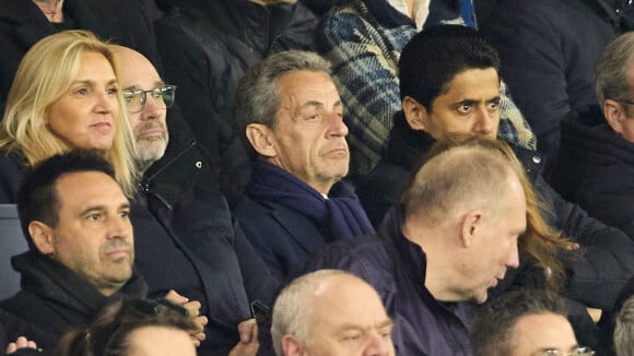 PHOTOS PSG-Lyon - Nicolas Sarkozy au stade en famille : Jean, une ressemblance de plus en plus saisissante avec son papa