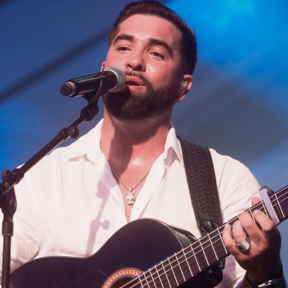 Kendji Girac a été auditionné pendant trois heures dans sa chambre d'hôpital.
Exclusif - Kendji Girac - Célébration des dix ans du centre commercial Beaugrenelle à Paris, France.© Christophe Clovis / Bestimage