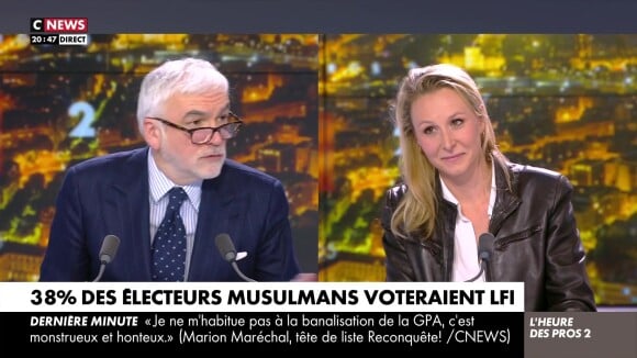 L'interview de Marion Maréchal brutalement stoppée sur CNews