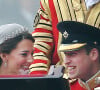 Mariage de Kate Middleton et du prince William d'Angleterre à Londres. Le 29 avril 2011 