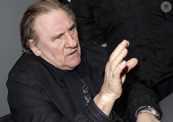 Gérard Depardieu - Salon du livre à la porte de Versailles à Paris le 18 mars 2018. © Cédric Perrin/Bestimage 