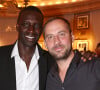 Omar Sy, Fred Testot - Exclusif - Tony Parker et sa fiancee Axelle Francine se rendent a un cocktail au restaurant de Paul Bocuse L'auberge du Pont de Collonges le 26 septembre 2013.