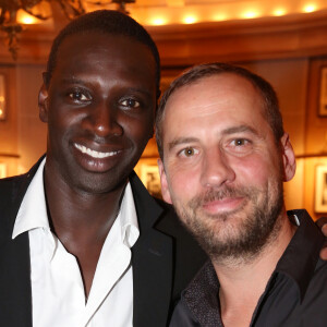 Omar Sy, Fred Testot - Exclusif - Tony Parker et sa fiancee Axelle Francine se rendent a un cocktail au restaurant de Paul Bocuse L'auberge du Pont de Collonges le 26 septembre 2013.