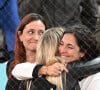 Elle était très touchée, comme sa femme Xisca. 
Maribel Nadal et Xisca Perelló - La famille proche de Rafael Nadal est émue après sa défaite en huitième de finale au Tournoi de tennis de Madrid (Mutua Madrid Open) le 30 avril 2024. 