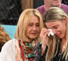 En voyant ça, sa soeur Maribel n'a pas pu s'empêcher de fondre en larmes. 
Ana María Parera et sa fille Maribel Nadal - La famille proche de Rafael Nadal est émue après sa défaite en huitième de finale au Tournoi de tennis de Madrid (Mutua Madrid Open) le 30 avril 2024. 