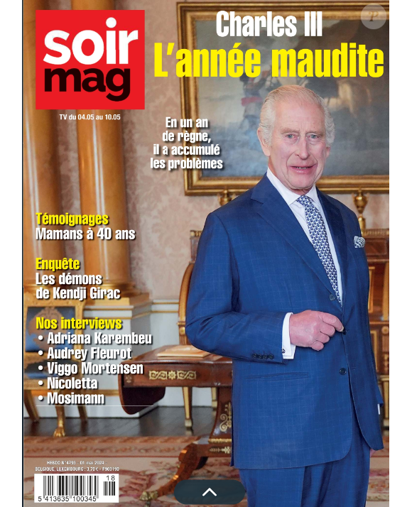 Couverture du magazine "Soir Mag" du 1er mai 2024