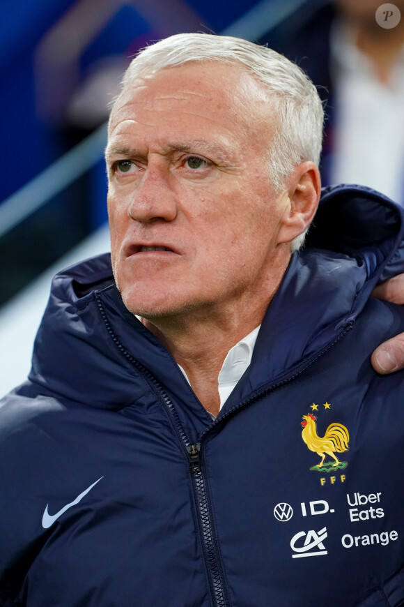 Didier Deschamps (selectionneur de l équipe de France) - Match amical de football entre la France et le Chili (3-2) au stade Orange Vélodrome à Marseille le 26 mars 2024. 