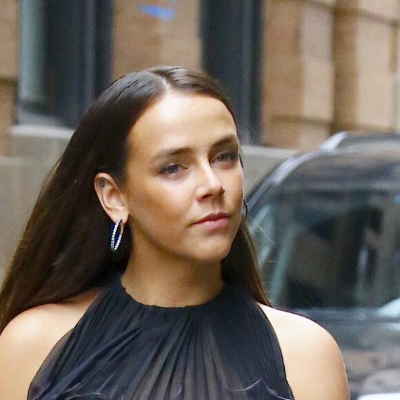 Pauline Ducruet a fondé sa marque Alter Design en 2018
Pauline Ducruet arrivant au défilé Oscar de la Renta à New York le 11 septembre 2018. 