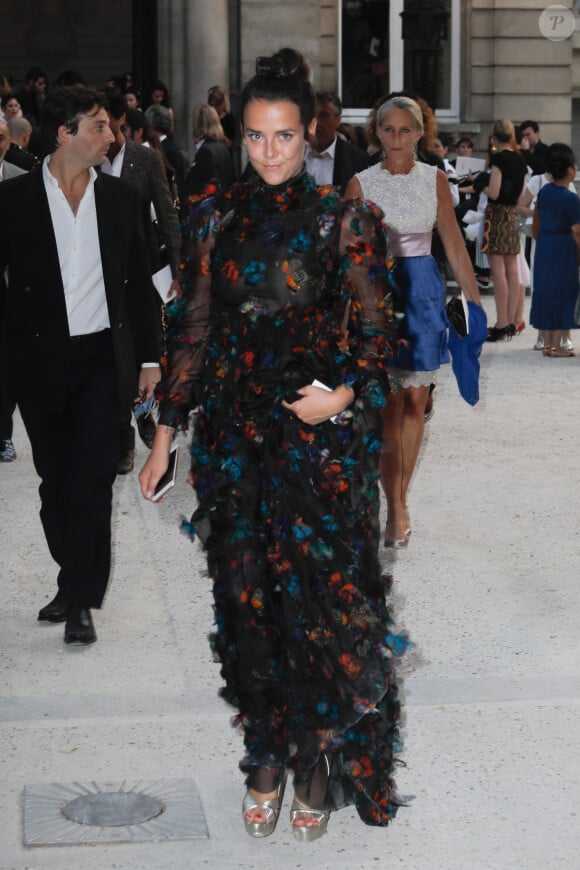 Pauline Ducruet - Arrivées des people au défilé Valentino à l'hôtel Salomon de Rotschild à Paris Haute-Couture automne-hiver 2018/2019. © Veeren-CVS/Bestimage 