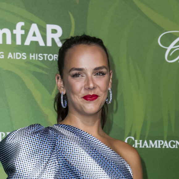 Pauline Ducruet au photocall du dîner de l'amfaR à l'hôtel Peninsula Spa lors de la Fashion Week de Paris, France, le 4 juillet 2018. © Olivier Borde/Bestimage 