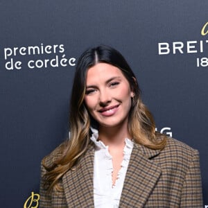 Très étonnée du poids qu'elle a perdu, elle confie après que l'allaitement peut être une véritable aide pour une perte de kilos rapide. 
Exclusif - Camille Cerf (Miss France 2015) - Dîner de charité Breitling à la Samaritaine pour l'association "Premiers de Cordée" à Paris le 14 novembre 2022.