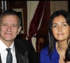 Bien que séparés, les deux comédiens sont restés très proches
Francis Hsuter et Cristiani Reali - Dîner au Fouquet's à Paris donné par le docteur Pierre Huth au profit du dépistage du cancer à l'Institut Fournier le 14 novembre 2011.