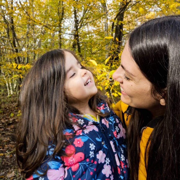 Héloise Weiner de "Familles nombreuses" avec sa fille Iris