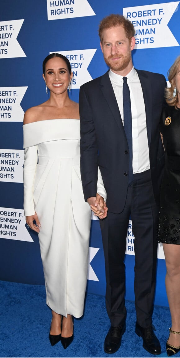 Le prince Harry et Meghan Markle - Photocall de la soirée de gala Robert F Kennedy Human Rights à New York le 6 décembre 2022. 