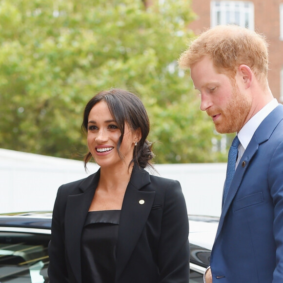 Une famille plus importante que tout !
Le prince Harry, duc de Sussex et Meghan Markle, duchesse de Sussex arrivent à la soirée WellChild Awards à l'hôtel Royal Lancaster à Londres le 4 septembre 2018. 