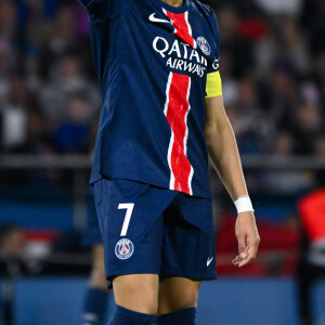 Kylian Mbappe lors du match de Ligue 1 Uber Eats "PSG-Toulouse" (1-3) au Parc des Princes à Paris le 12 mai 2024.
