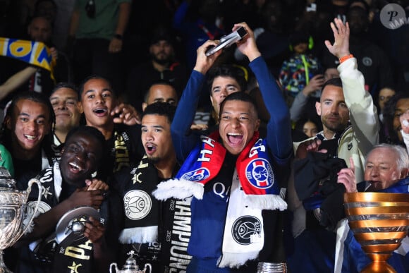 Kylian Mbappe lors du match de Ligue 1 Uber Eats "PSG-Toulouse" (1-3) au Parc des Princes à Paris le 12 mai 2024.