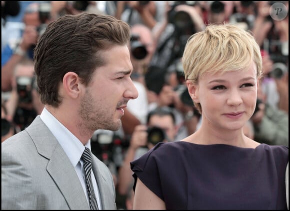 L'occasion de se rappeler de sa présence au Festival en 2010, aux cotés de Carey Mulligan.
Shia LaBeouf et Carey Mulligan - Photocall du film "Wall Street : Money never sleeps' au 63e Festival de Cannes en 2010.