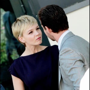 Shia LaBeouf et Carey Mulligan - Photocall du film "Wall Street : Money never sleeps" au 63e Festival de Cannes en 2010.