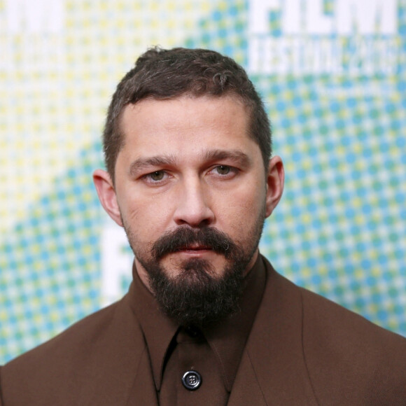 Shia LaBeouf est attendu à Cannes jeudi, puisqu'il est à l'affiche du film "Megalopolis".
Shia LaBeouf à la première du film "The Peanut Butter Falcon" lors du Festival International du Film de Londres (BFI).