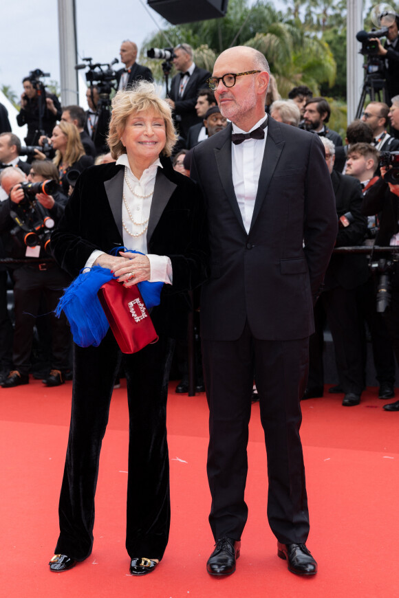 Danièle Thompson, guest - Montée des marches du film " Le deuxième acte " pour la cérémonie d'ouverture du 77ème Festival International du Film de Cannes, au Palais des Festivals à Cannes. Le 14 mai 2024 © Olivier Borde / Bestimage 