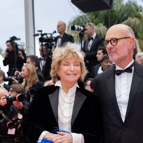 Danièle Thompson, guest - Montée des marches du film " Le deuxième acte " pour la cérémonie d'ouverture du 77ème Festival International du Film de Cannes, au Palais des Festivals à Cannes. Le 14 mai 2024 © Olivier Borde / Bestimage 