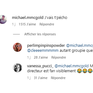 Lucie Bernardoni taquine Michaël Goldman sur Instagram