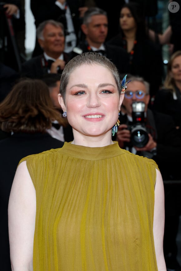 Emilie Dequenne - Montée des marches du film " Le deuxième acte " pour la cérémonie d'ouverture du 77ème Festival International du Film de Cannes, au Palais des Festivals à Cannes. Le 14 mai 2024 © Jacovides-Moreau / Bestimage 